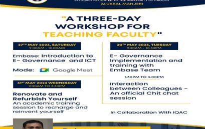 Faculty Training Program